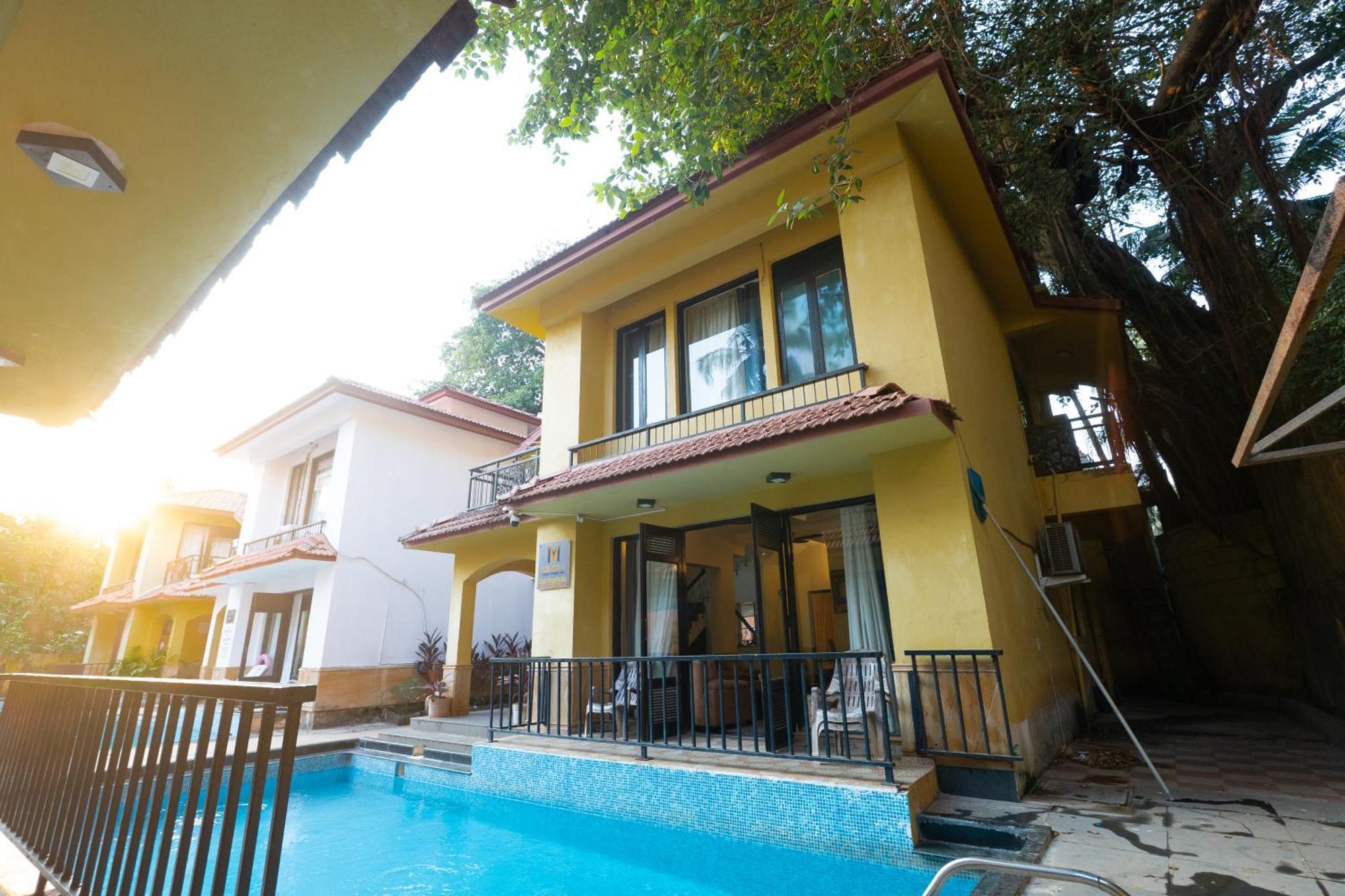 Villa M - Lagoon 4 Calangute 3Bhk Pool Facing, Breakfast Included Old Goa Exterior foto